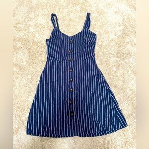 Tweed Button Up Dress